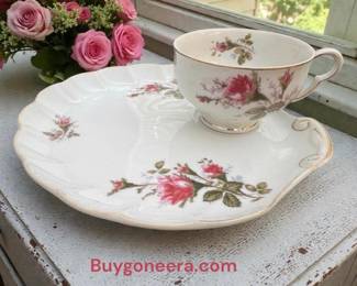 Snack Plate & Cup Set ~ 10 Available 