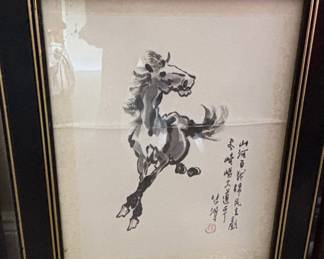 Xu Beihong Style Horse Painting