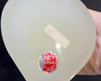 Murano Glass Figural Lamp in Chinese Style