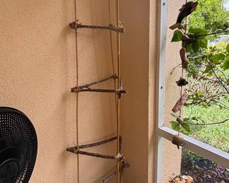 Handmade Rustic Twig Trellis