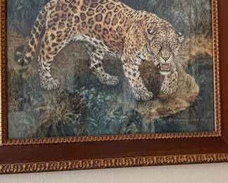 Jaguar Portrait by Laura Glusha, 1976