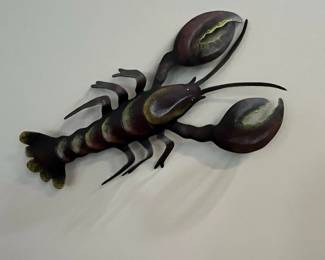 Metal Lobster Wall Art