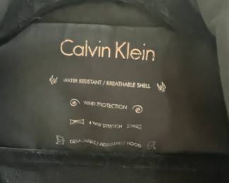 Calvin Klein Water Resistant/Breathable Shell Jacket