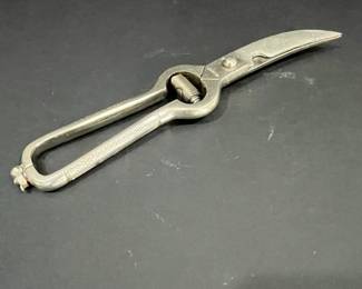 Jadeda Silver Plated Poultry Shears / Nutcracker