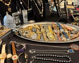 Vintage jewelry and watches 