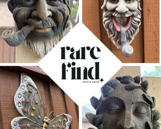 Outdoor decor, metal decor 