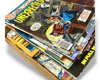Mystery Box of Comic Books  Battlestar Galactica, Superman,  More