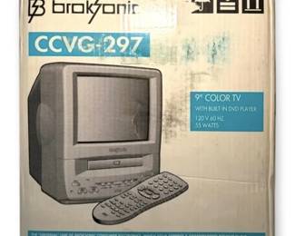 CCVG297 Broksonic 9 Color Tv