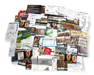 G.I. Joe Instructions, Pamphlets, Advertisements  More
