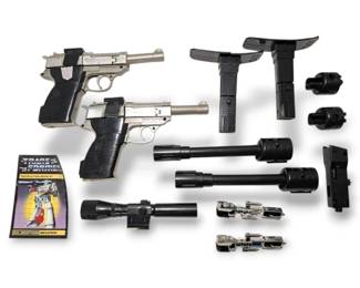 2 Transformers G1 Megatron P38  Evil Decepticon