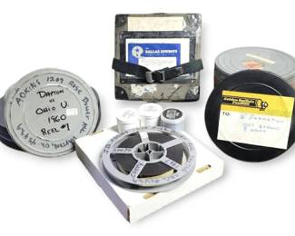 Reel To Reel Film Of Football And Chevrolet