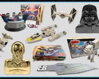 Star Wars, G.I. Joe, & Vintage Toys - Online Auction | PICKUP: Thursday, April 16th in Kettering, OH