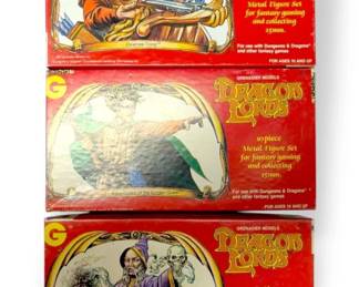 Grenadier Models 1983 Dragon Lords Metal Figures  Dungeons  Dragons