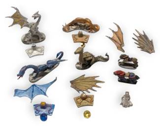 Vintage Ral Partha Dungeons  Dragons Small Pewter Action Figures