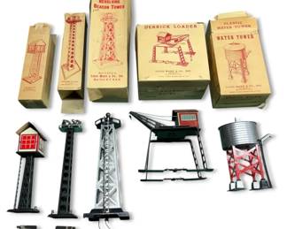 Louis Marx Towers  Derrick Train Loader