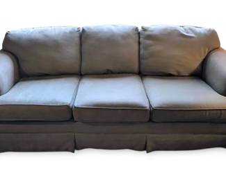 Dark Green Grey Sleeper Sofa
