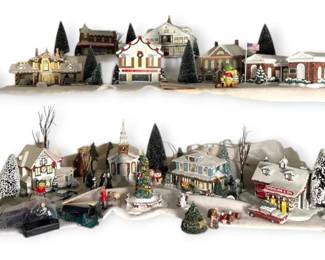 Hawthorne Village Christmas Set