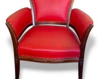 RegencyStyled Chair with Wooden Frame