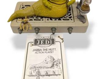 1983 Star Wars Kenner Jabba The Hutt Action Playset