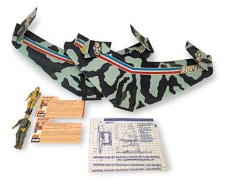 Two 1980s G.I. Joe Falcon Sets with Figures  More