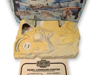 1980s Star Wars Kenner Goth Rebel Command Center Playset  Complete