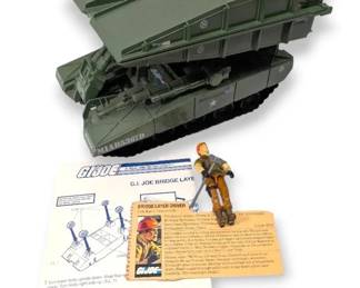 1980s G.I. Joe Bridge Layer Toss n Cross