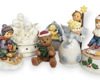 Christmas Hummels And More Winter Figurines