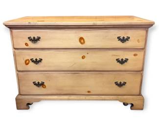 3Drawer Pine Wood Dresser