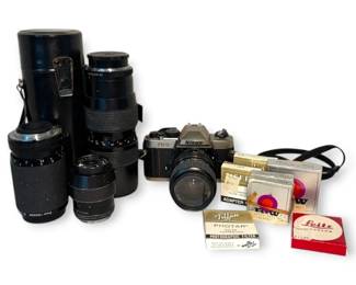 Nikon FM 11 Camera, Lens  Filters