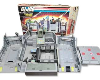 G.I. Joe 1983 Headquarters Command Center Play Set  Complete with Box