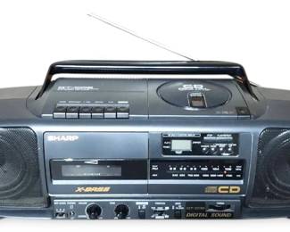 Sharp QTCD5 Stereo Radio Cassette Recorder W CD Player