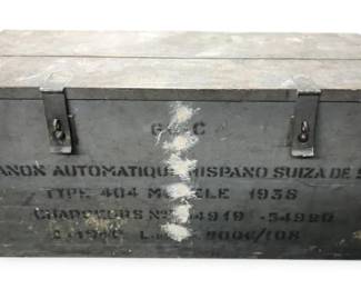 WWII Era Munitions Crate