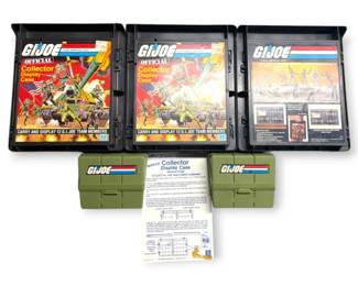 G.I. Joe Collector Display Cases