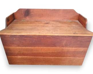 Handmade Wood Toy Box