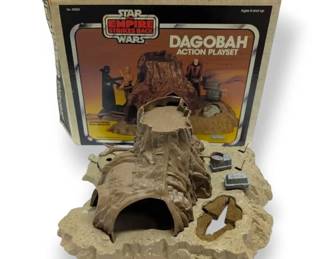 1981 Star Wars Kenner Dagobah Action Playset  Complete with Box