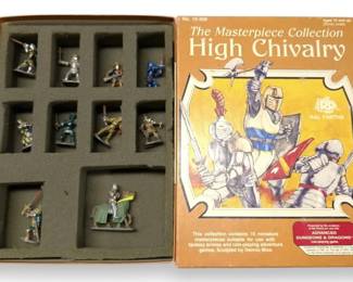 Ral Partha 1982 The Masterpiece Collection High Chivalry Dungeons  Dragons Metal Figures