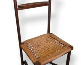 Vintage Gentlemans Folding Wood Valet