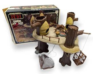 1983 Star Wars Kenner Ewok Village  Complete with Box