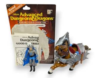 1983 LJN Advanced Dungeons  Dragons Strongheart  Destrier Mighty Battle Horse Action Figures