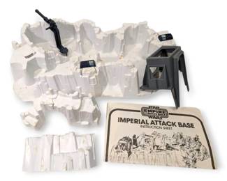 1980s Star Wars Kenner Hoth Imperial Attack Base Playset  Complete