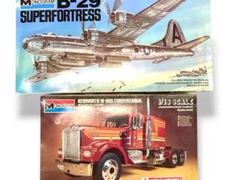Two Unassembled Plastic Model Kits