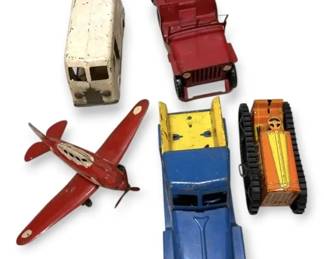 Vintage Pressed Steel Toys
