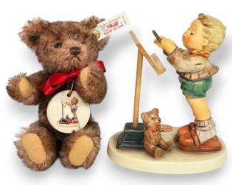Little Maestro Hummel And Steiff Limited Edition Collectors Set