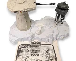 1980s Star Wars Kenner Hoth Turret Probot Playset  Complete