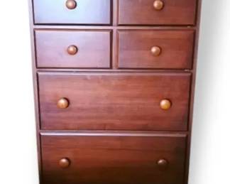 Moosehead Monson, Maine Solid Wood 6 Drawer Dresser