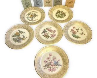 Six Lenox Bird Collector Plates
