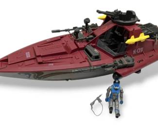 1985 G.I. Joe Moray Cobra Hydrofoil  Complete