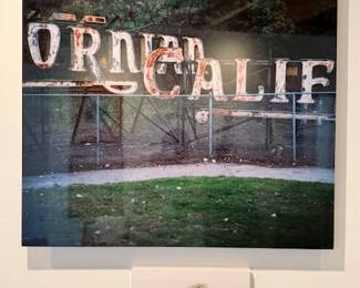 Zoe Crosher - Remnant of Vintage Neon Sign "Hotel California"