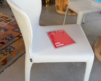 Cassina Leather Chairs "Hola" 365 (4 available)