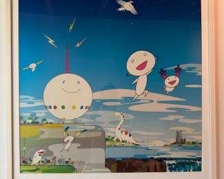 Takashi Murakami "Planet 66" Lithograph